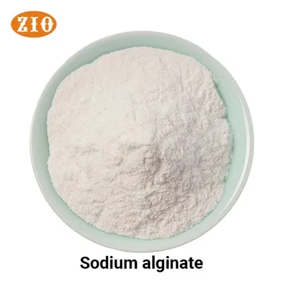 Food Grade Sodium Alginate Beverage Ice Cream Powder Granules White/brown
